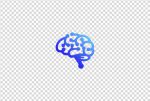 Flat Abstract Brain Logo Png