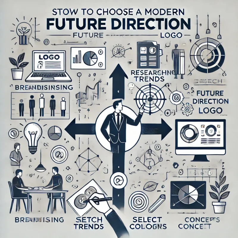 Modern Future Direction Logo